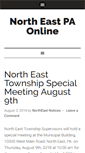 Mobile Screenshot of northeastpaonline.com