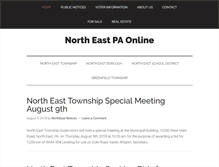 Tablet Screenshot of northeastpaonline.com